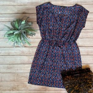 ✨5/$25✨ diamond print scoop neck sun dress